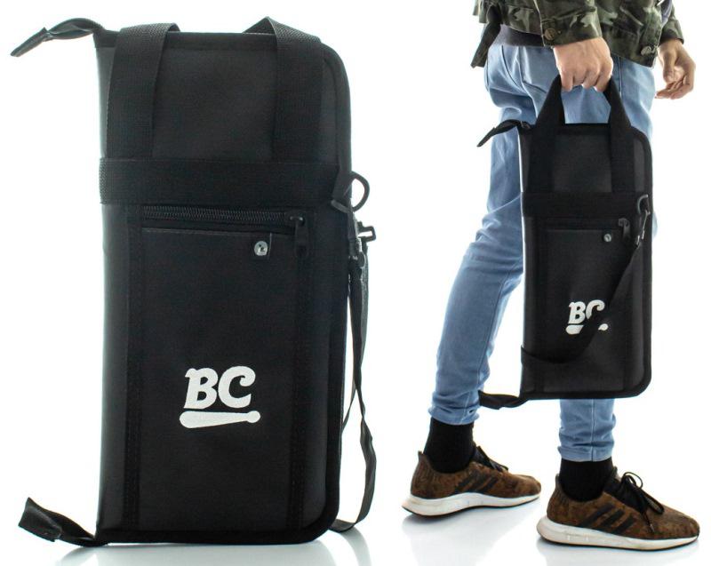 Bag De Baquetas Batera Clube BC Signature Black Em Eco Couro