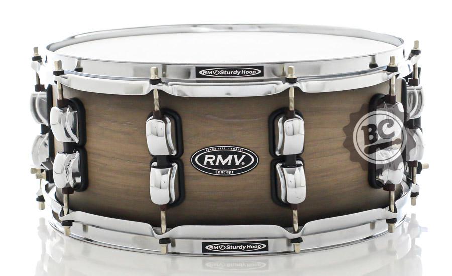 Caixa RMV Concept Exclusive Nut Burst 14x5 5 Chrome Hardware