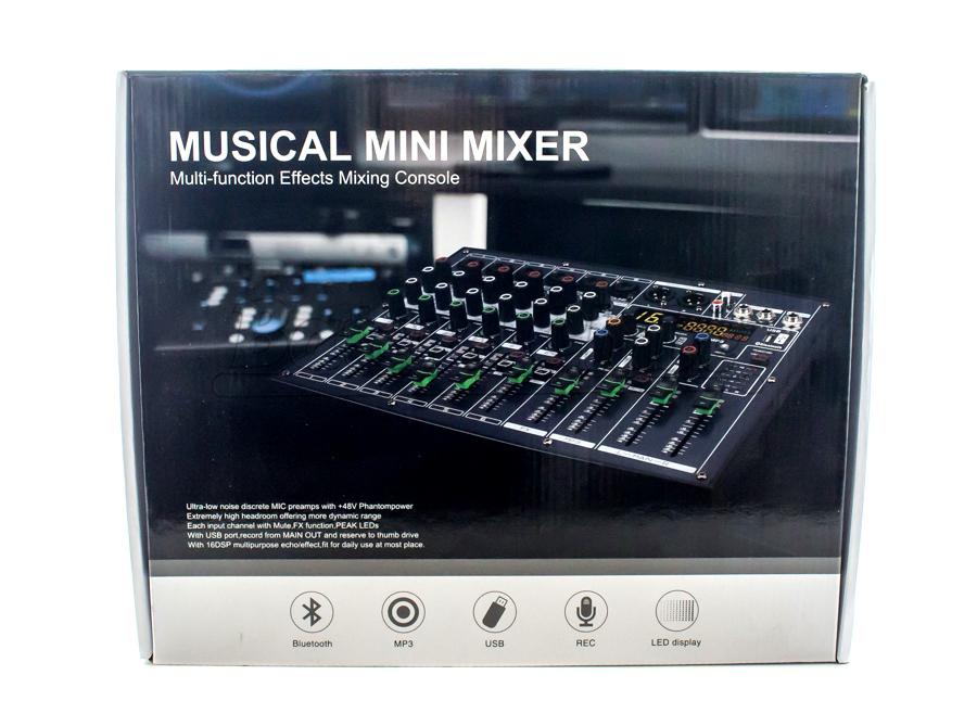 Mixer De Som 6 Canais Studio Link 6 Probass Usb Pc Bluetooth - PRO BASS -  Mesa de Som / Mixer - Magazine Luiza