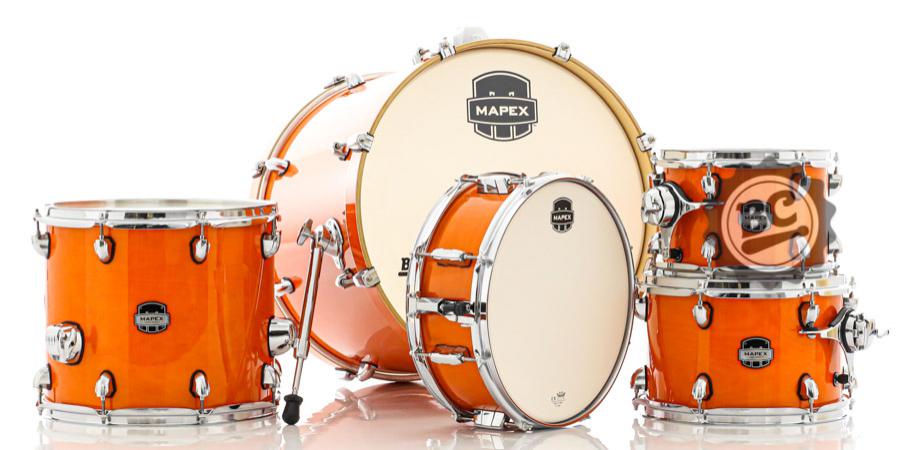 Bateria Mapex Mars Maple Glossy Amber Lacquer 20