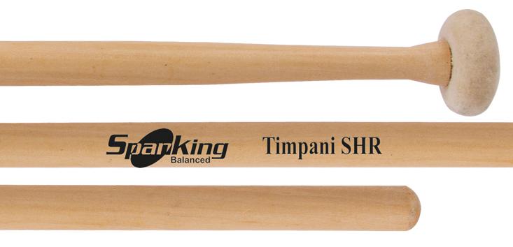 Baqueta Tipo Mallets Spanking by Zellmer Linha Natural Timpani SHR