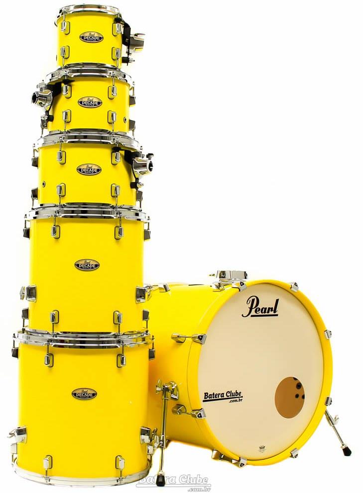 Bateria Pearl Decade Maple High Gloss Solid Yellow 22