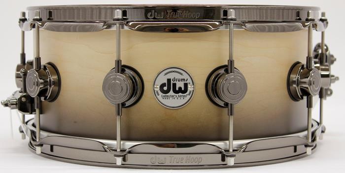 Caixa DW Collectors Maple Satin Specialty Ebony Natural Black