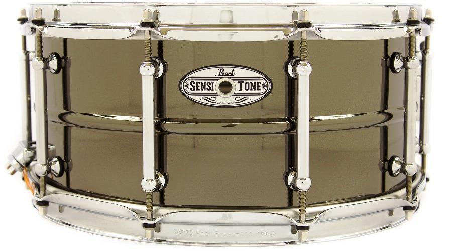 Caixa Pearl Sensitone 14x6,5 Steel, 100% Batera Drum Shop, 100% Batera  Drum Shop