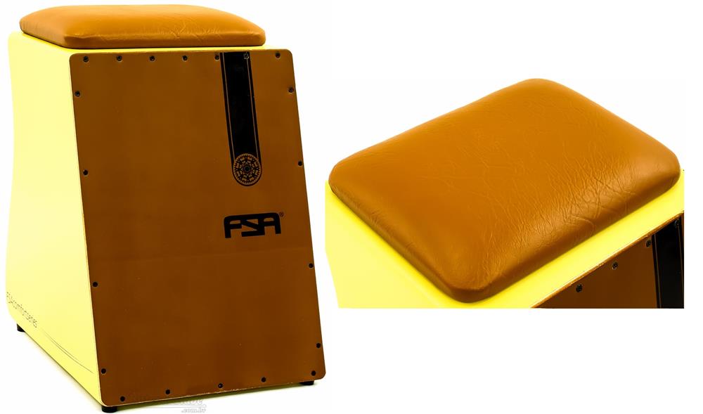 Cajón FSA Confort Series Bege FCA4502 Assento com Almofada e Dupla