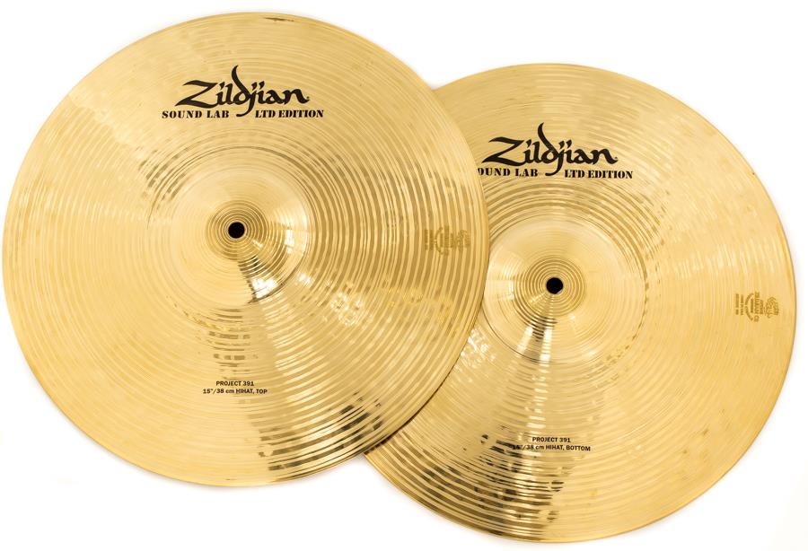 美品 History HBJ Hi paformans 4 strings Chimbal Zildjian Project 391 Limited Edition Hihats 15