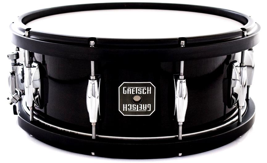 Caixa Gretsch Full Range Maple Wood Hoop Piano Black 14x5,5