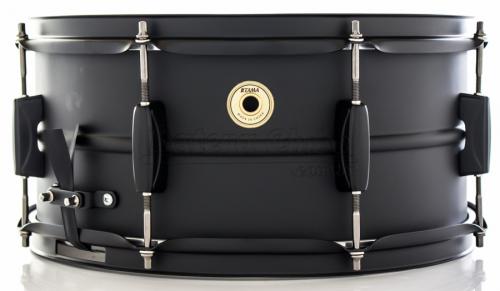 Caixa Tama Metalworks Matte Black Steel Shell 14x6,5
