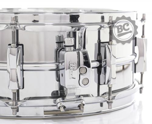 Caixa Pearl Sensitone Crome Steel - 100% Batera Drum Shop