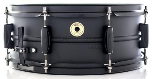 Caixa Tama Metalworks Matte Black Steel Shell 14x5,5