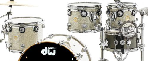 Bateria DW Collectors Maple Broken Glass Finish-Ply 22x18