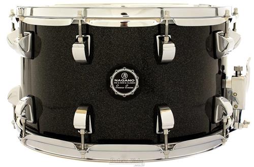 Caixa Nagano Snare Series Big Beat Ebony Sparkle 14x8