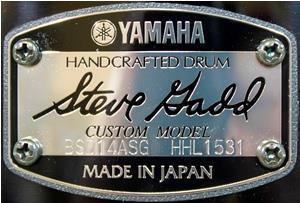 Caixa Yamaha Signature Steve Gadd Birch 14x5