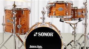 Bateria Sonor Ascent Beech Natural Lacquer Jazz Set com Bumbo 18