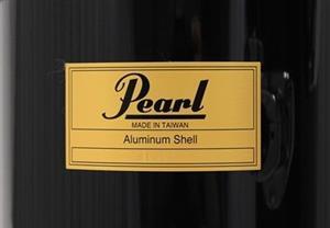 Kit de Octobans Pearl Rocket Tom Piano Black ALX-1215 Curtos com