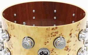 Caixa DW Collectors Exotic Series Mappa Burl Lacquer 14x8