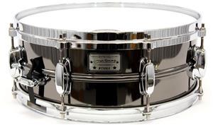 Caixa Tama Signature João Barone JBR1455 Black Nickel Steel 14x5,5