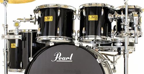 PEARL MASTERS CUSTOM MAPLE SHELL 10” Bateria Pearl Masters Custom MMX Maple Black Mist 22