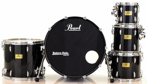 PEARL MASTERS CUSTOM MAPLE SHELL 10” Bateria Pearl Masters Custom MMX Maple Black Mist 22