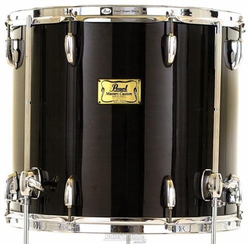 Bateria Pearl Masters Custom MMX Maple Black Mist 22