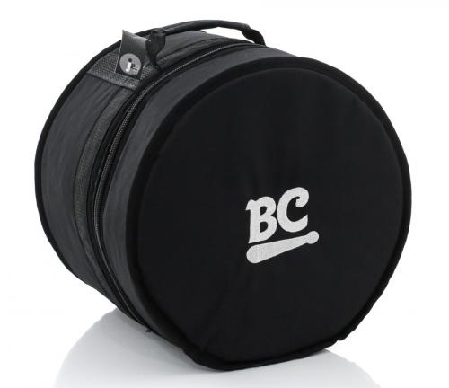 Bag de Tom Batera Clube BC The Black 10 em Nylon 600 com reforço interno  em tecido vermelho