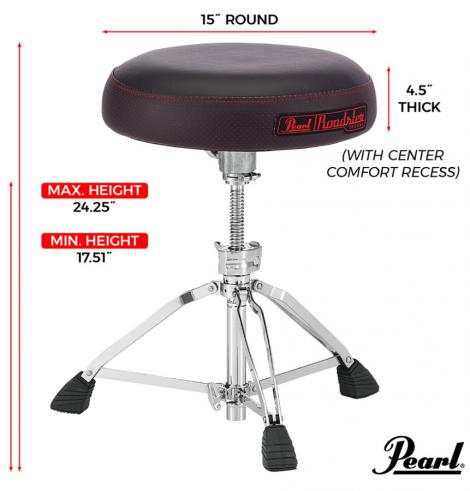 Banco Pearl Roadster Throne D-1500S Spin System com Assento 15