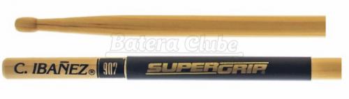 Baqueta C. Ibañez Premium SuperGrip 902SG Padrão 7A/5A com Punho