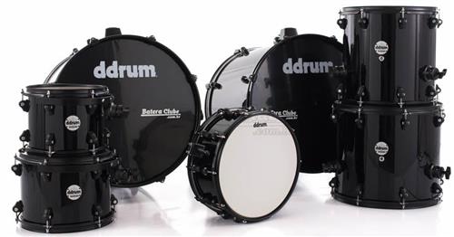 Bateria DDrum Journeyman Double Down Double Bass Pure Black 22