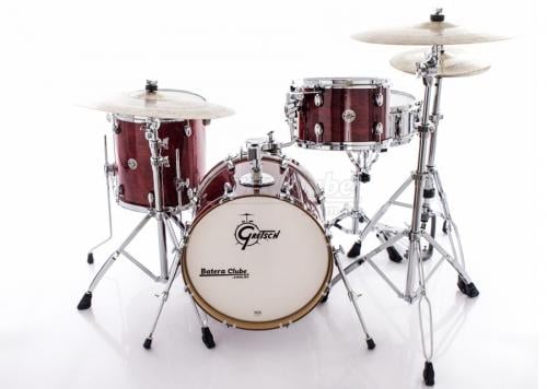 Bateria Gretsch Catalina Club Jazz Rosewood Lacquer com Bumbo 18