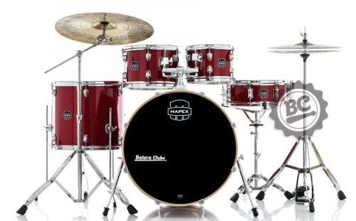 Bateria Mapex New Venus Series Crimson Red Sparkle 22