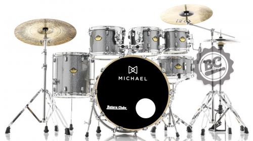Bateria Michael Legacy Birch Bright Grey BRG 22