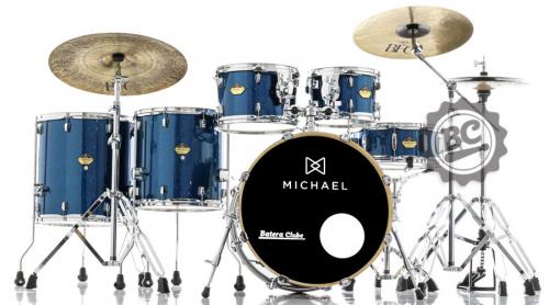 Bateria Michael Legacy Birch Deep Blue Sparkle DBL 20