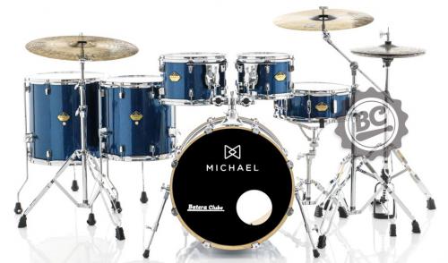 Bateria Michael Legacy Birch Deep Blue Sparkle DBL 20
