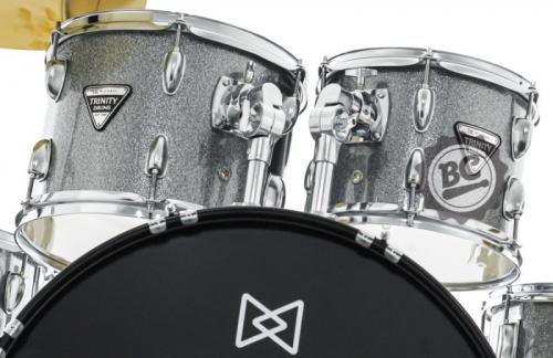 Bateria Michael Trinity Dark Grey DMT222GY com Bumbo 22