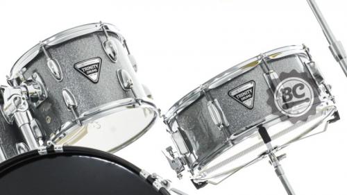 Bateria Michael Trinity Dark Grey DMT222GY com Bumbo 22