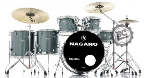 Bateria Nagano Garage Rock Plus Ocean Sparkle 22