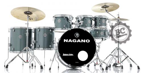 Bateria Nagano Garage Rock Plus Ocean Sparkle 22