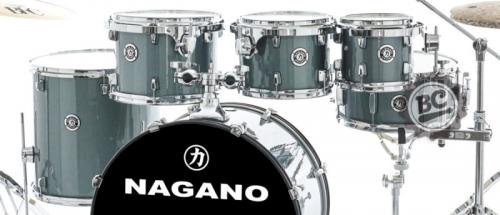 Bateria Nagano Garage Rock Plus Ocean Sparkle 22