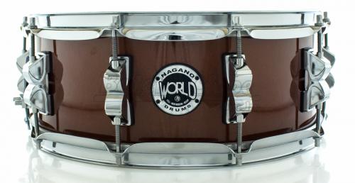 Bateria Nagano World Be Bop Coffee Brown com Bumbo 18