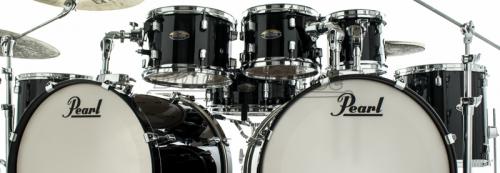 Bateria Pearl Decade Maple Black Ice Bumbo Duplo 22