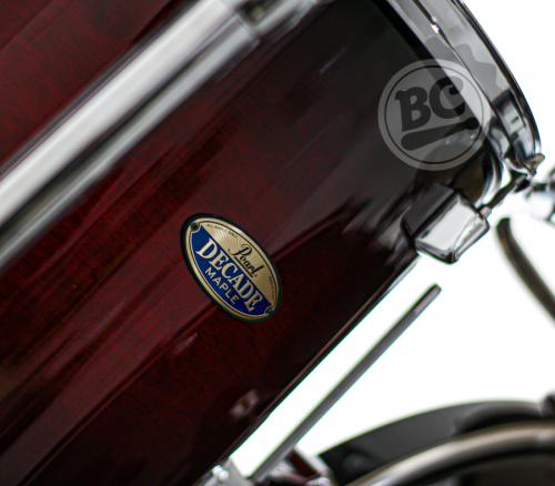 Bateria Pearl Decade Maple High Gloss Deep Red Burst 22