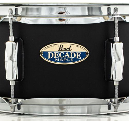 Bateria Pearl Decade Maple Satin Slate Black Lacquer 22