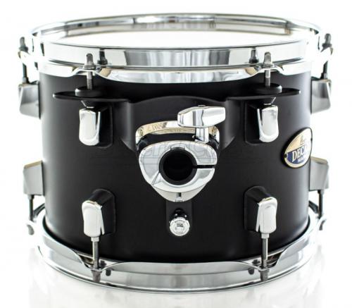 Bateria Pearl Decade Maple Satin Slate Black Lacquer 22