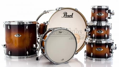 pearl export tobacco burst Bateria Pearl Export EXL Lacquer Gloss Tobbaco Burst 22