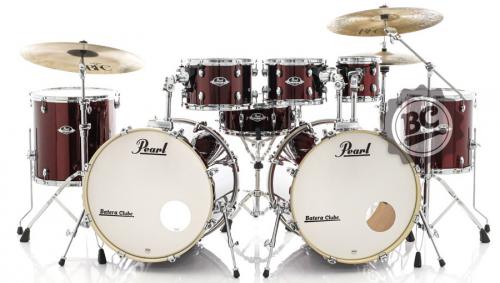 小物 rbgabt225 Bateria Pearl Export EXX Burgundy Bumbo Duplo 22