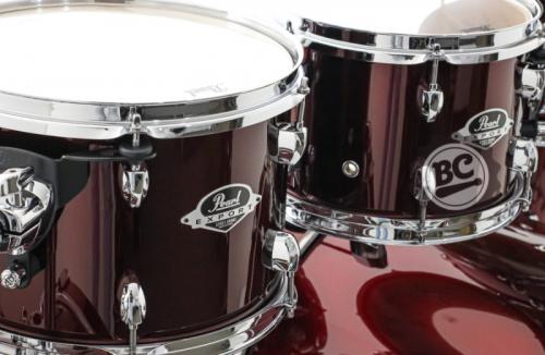 Bateria Pearl Export EXX Burgundy Bumbo Duplo 22