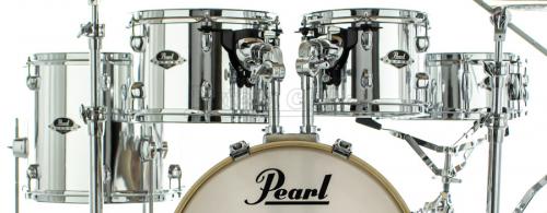Bateria Pearl Export EXX Jazz Mahogany Mirror Chrome Bumbo 18