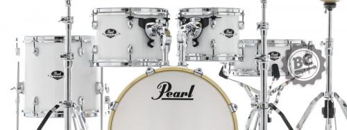 Bateria Pearl Export EXX Jazz Mahogany Pure White 18