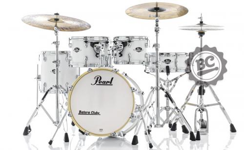 Bateria Pearl Export EXX Jazz Mahogany Pure White 18