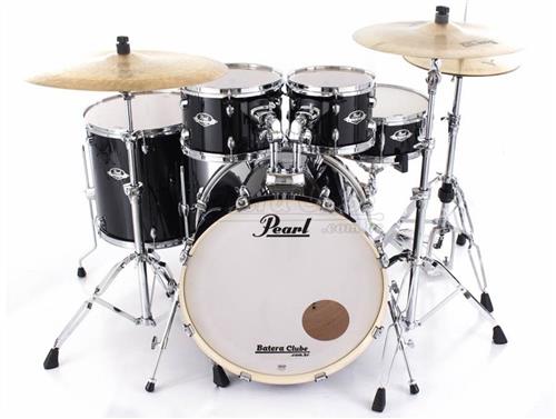 Bateria Pearl Export EXX Series Mahogany Jet Black 22